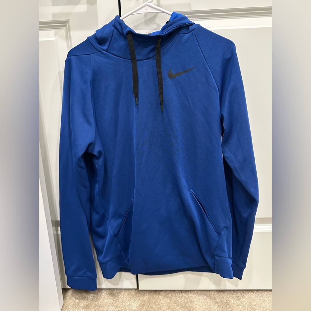 Nike Royal Blue Pullover with Black Logo